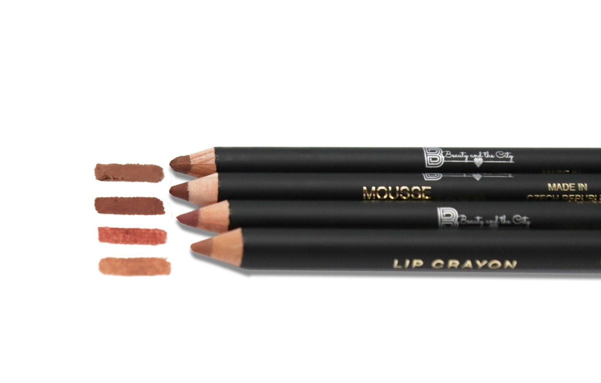 Beauty and the City Clean Vegan Lip Liner – Lightweight, Blendable Formula for a Flawless Lip Look