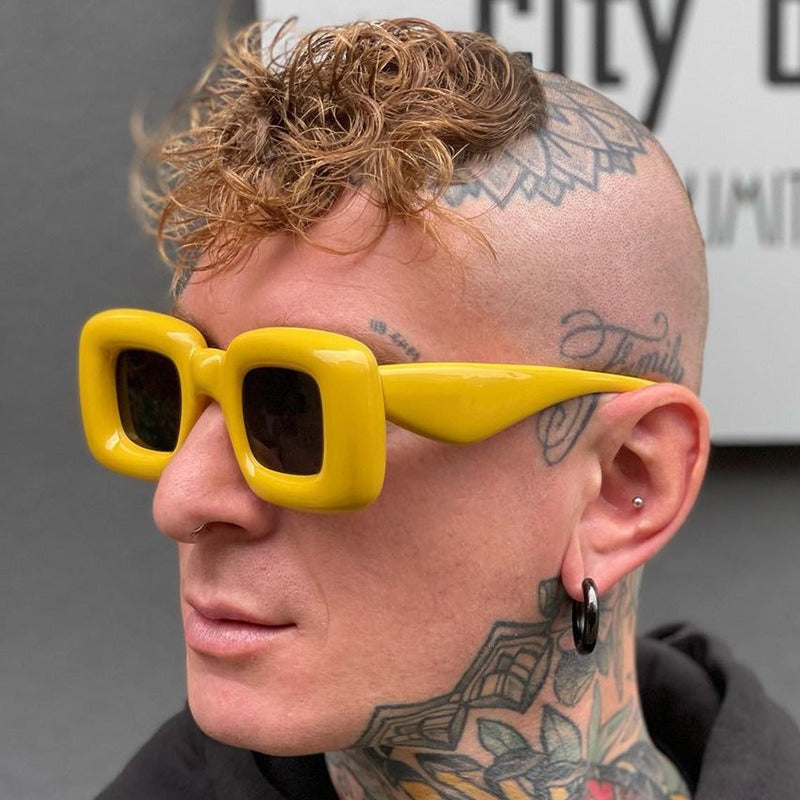 New Inflatable Sunglasses Funny Square Street Sunglasses