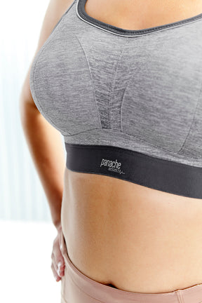 Panache Non Wired Sports Bra Charcoal Marl