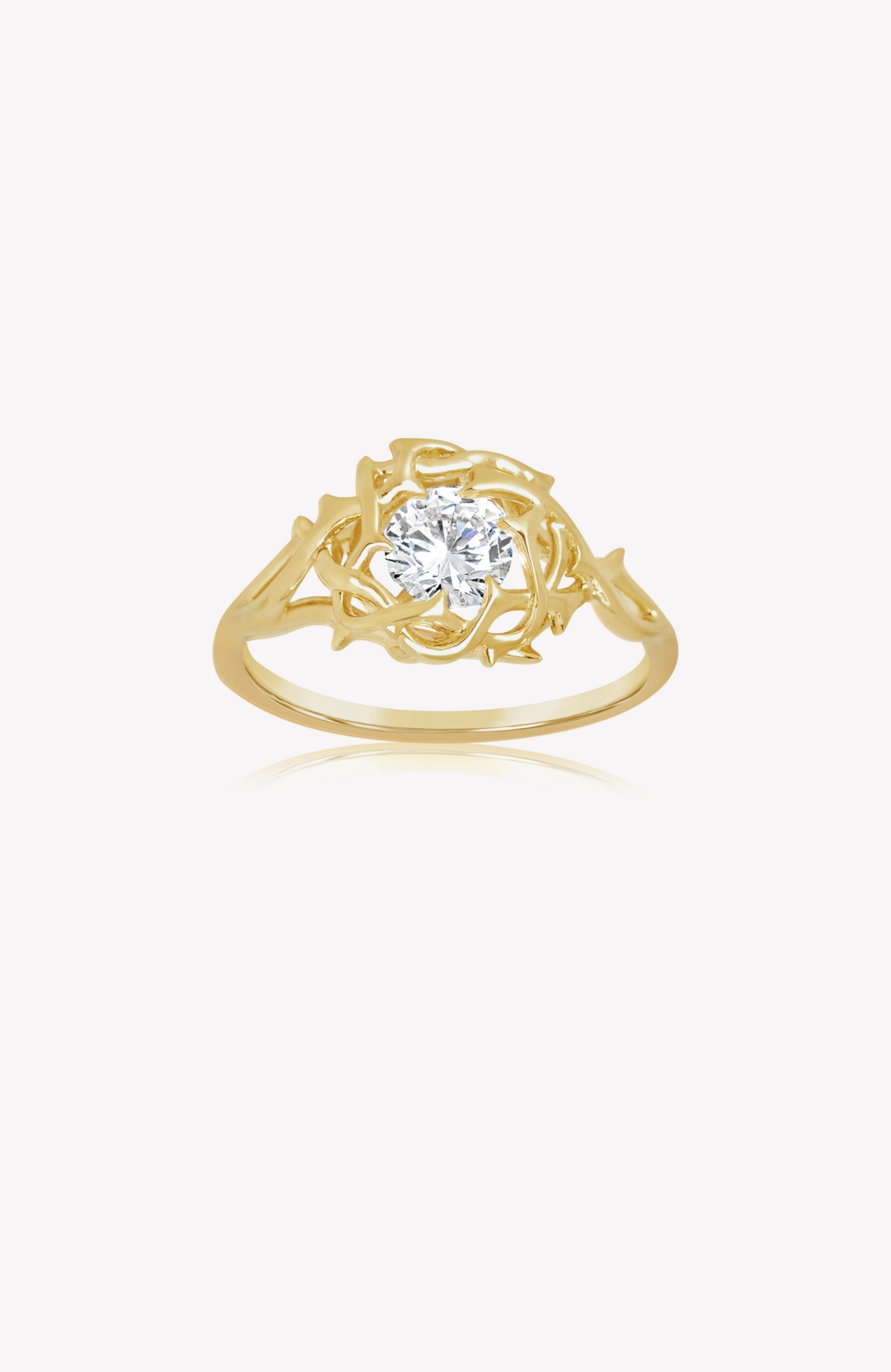 Crown Of Thorns Statement Ring