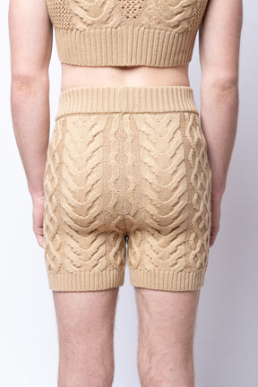 Chunky Knit Shorts