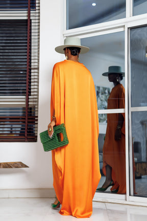 Idemili Elegant Duchess Kaftan Maxi Dress – Handcrafted with Royalty in Mind