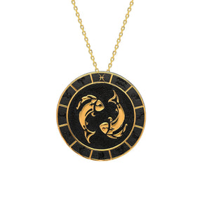 Pisces Zodiac Necklace