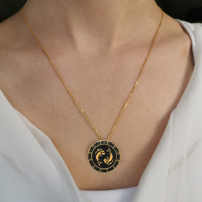 Pisces Zodiac Necklace