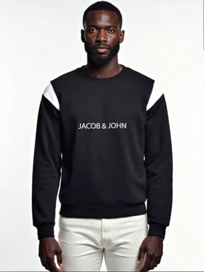 Black Leather Sweater