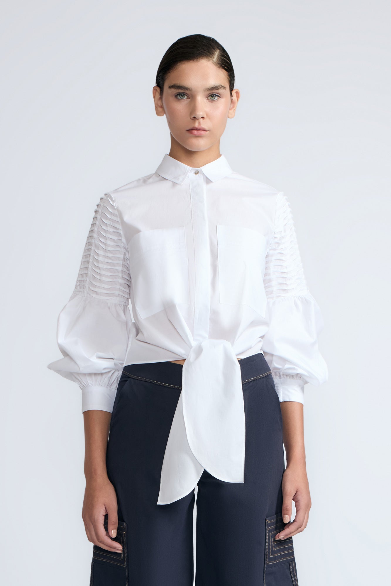 Ansley Blouse | White