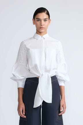 Ansley Blouse | White