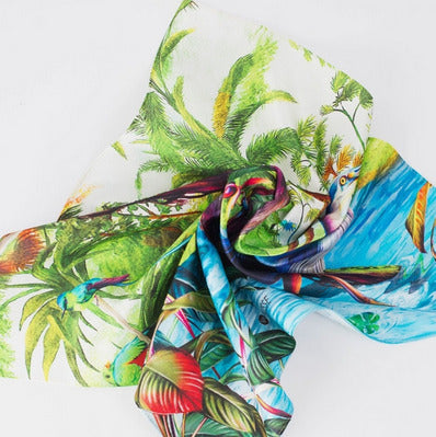 heron handkerchief