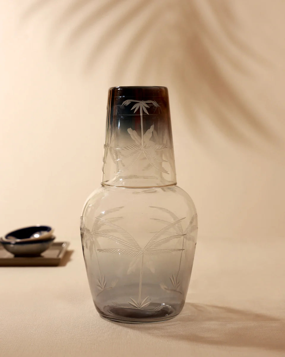 Shades of Grey Carafe - 8.8x4.72 Inches