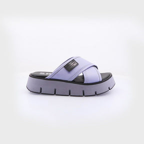 Stylish Violet Cross-Strap Sandals Drake