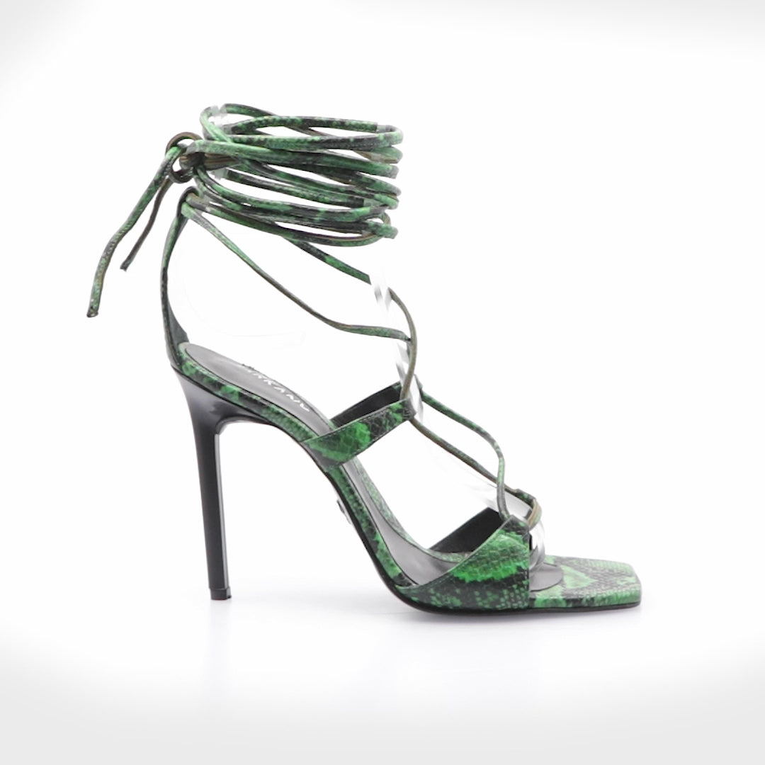 Gorgeous Green Reptile Heels GADOT