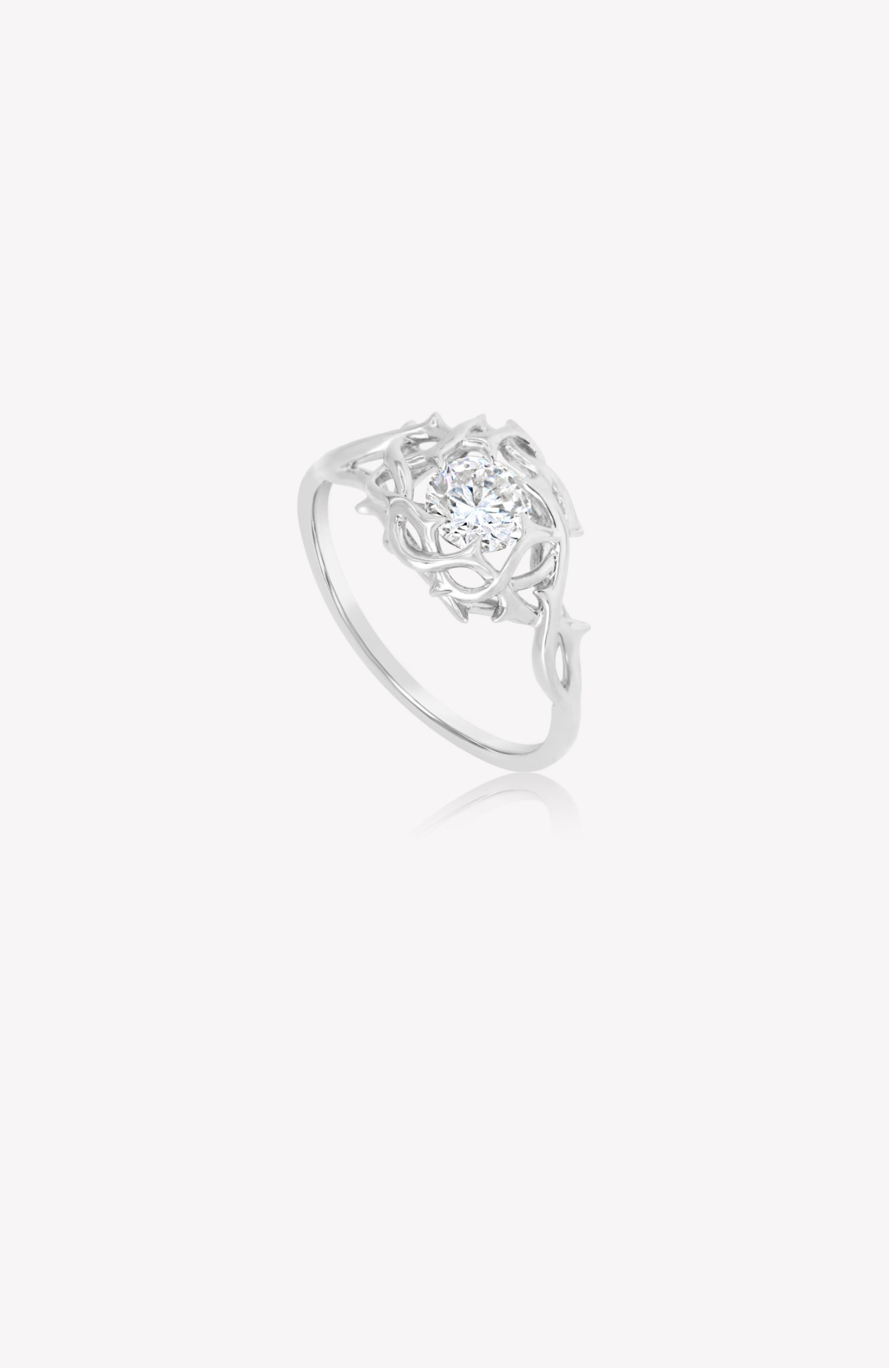 Crown of Thorns Statement Ring