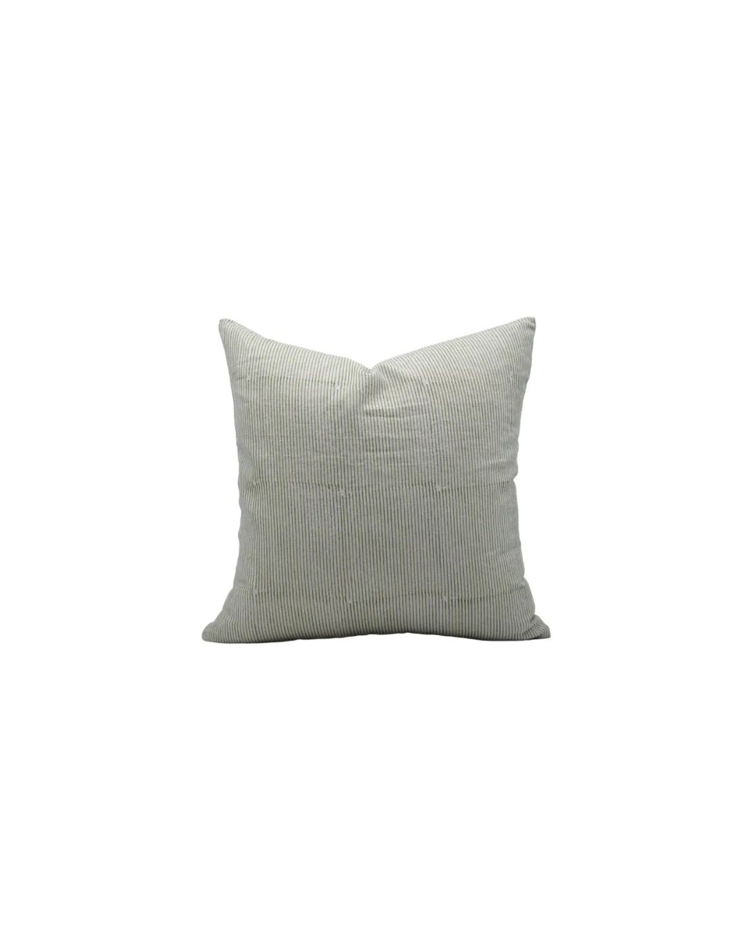 Bold And Beautiful Handmade Block Print Pure Linen Pillow Cover - Lehar