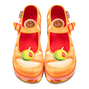 Footlong Women's Mary Jane Platforms