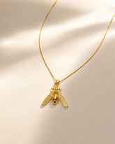 Collar Dije Hormiga Dorada
