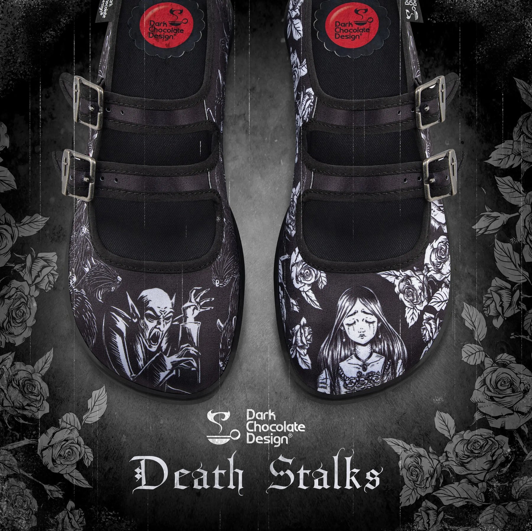Death Stalks Women's Mary Jane Flats