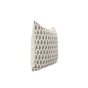 Boho Decor Hand Block Desgin Viscose Linen Cushion Cover - Lil Paisley
