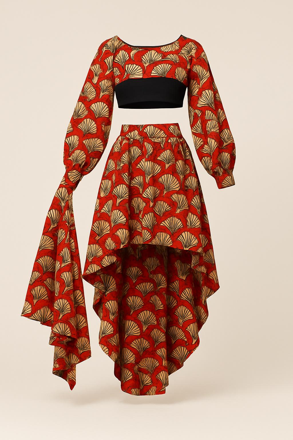 Waridi Sunset Elegance Set