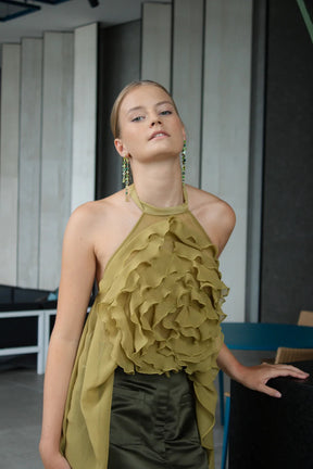 Carolina Rose Chiffon Top