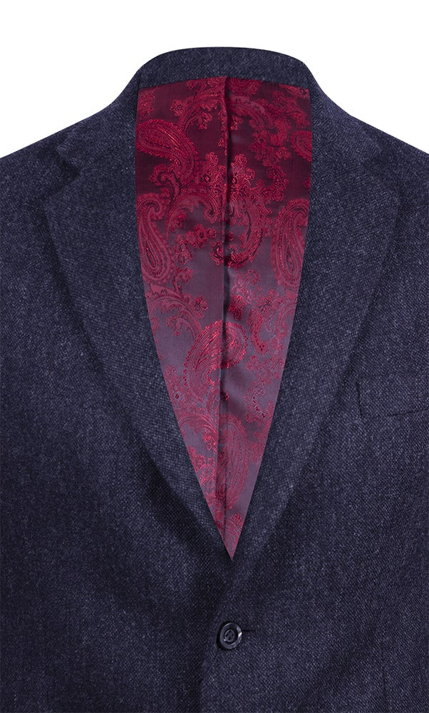 Classic black cloth blazer