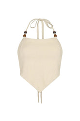 Tropical Top  Beige