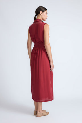 Isidora Dress | Wine