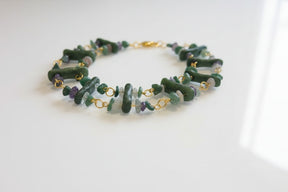 Sicilia Ceramic & Semi-precious Choker
