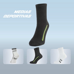 PACK DE 3 MEDIAS TENNIS