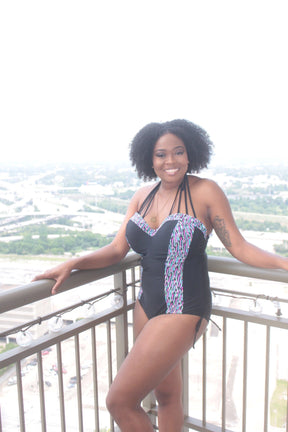 Curvy Kate Galaxy Swimsuit Multi Print