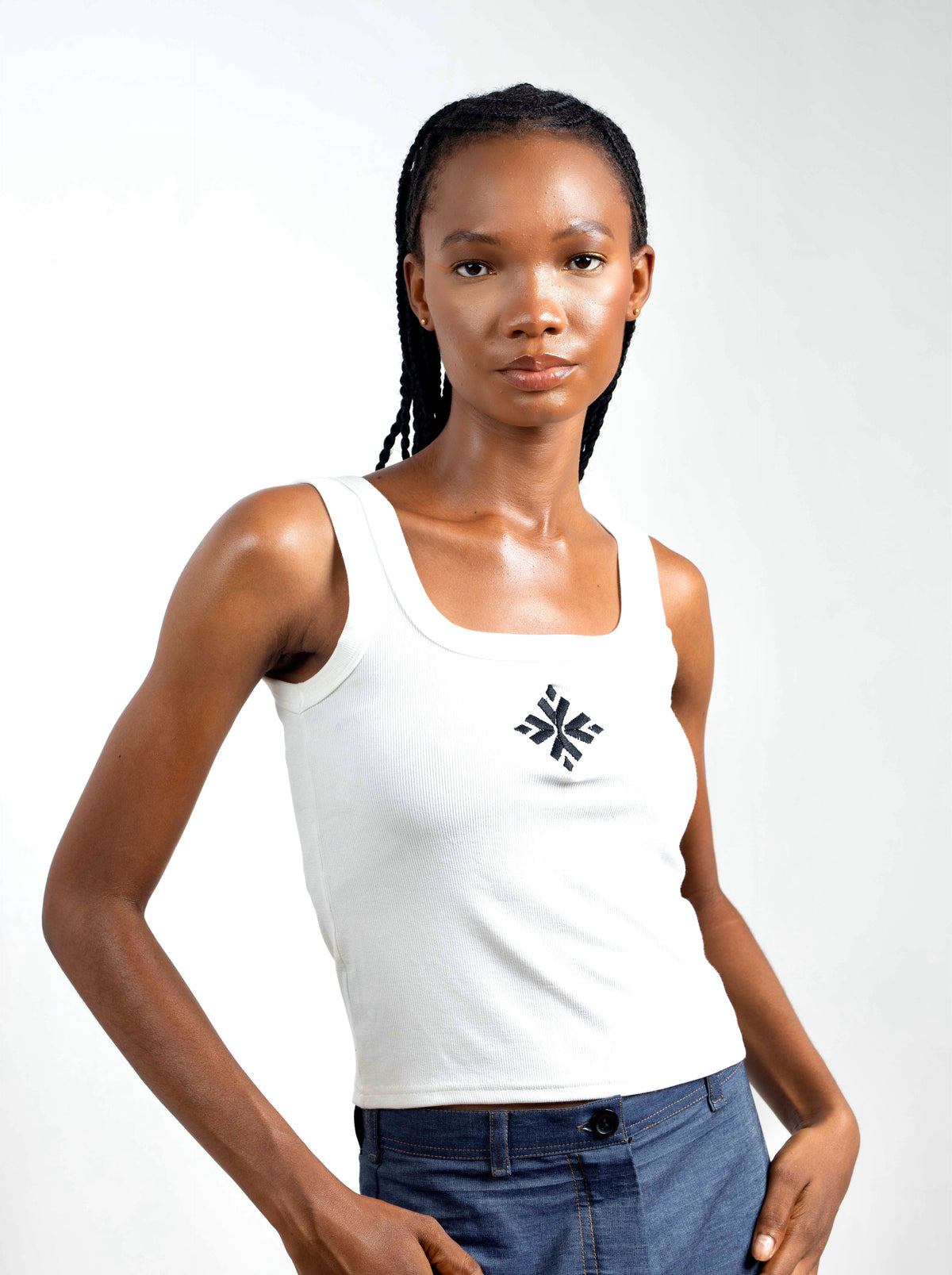 Logo Tank- White