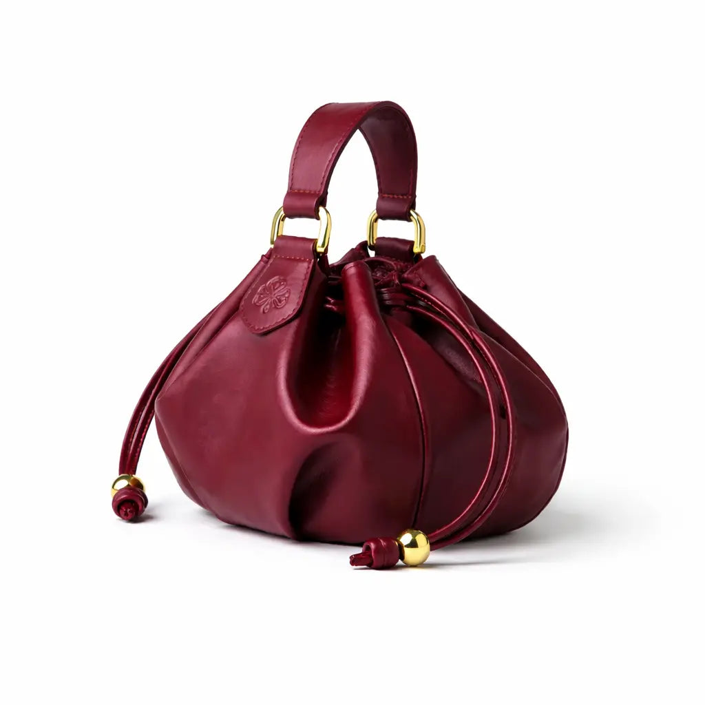 Lunaire Smooth Leather Crossbody Bag