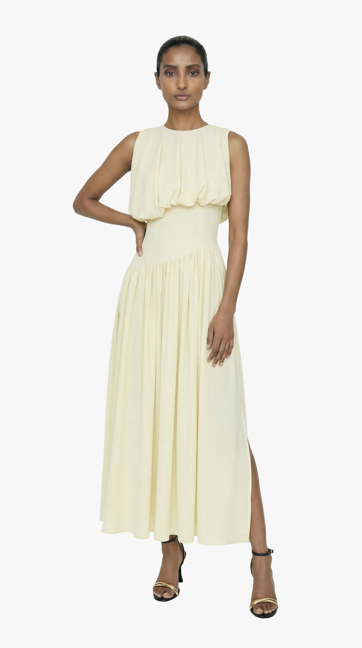 Diana Midi Draped Dress