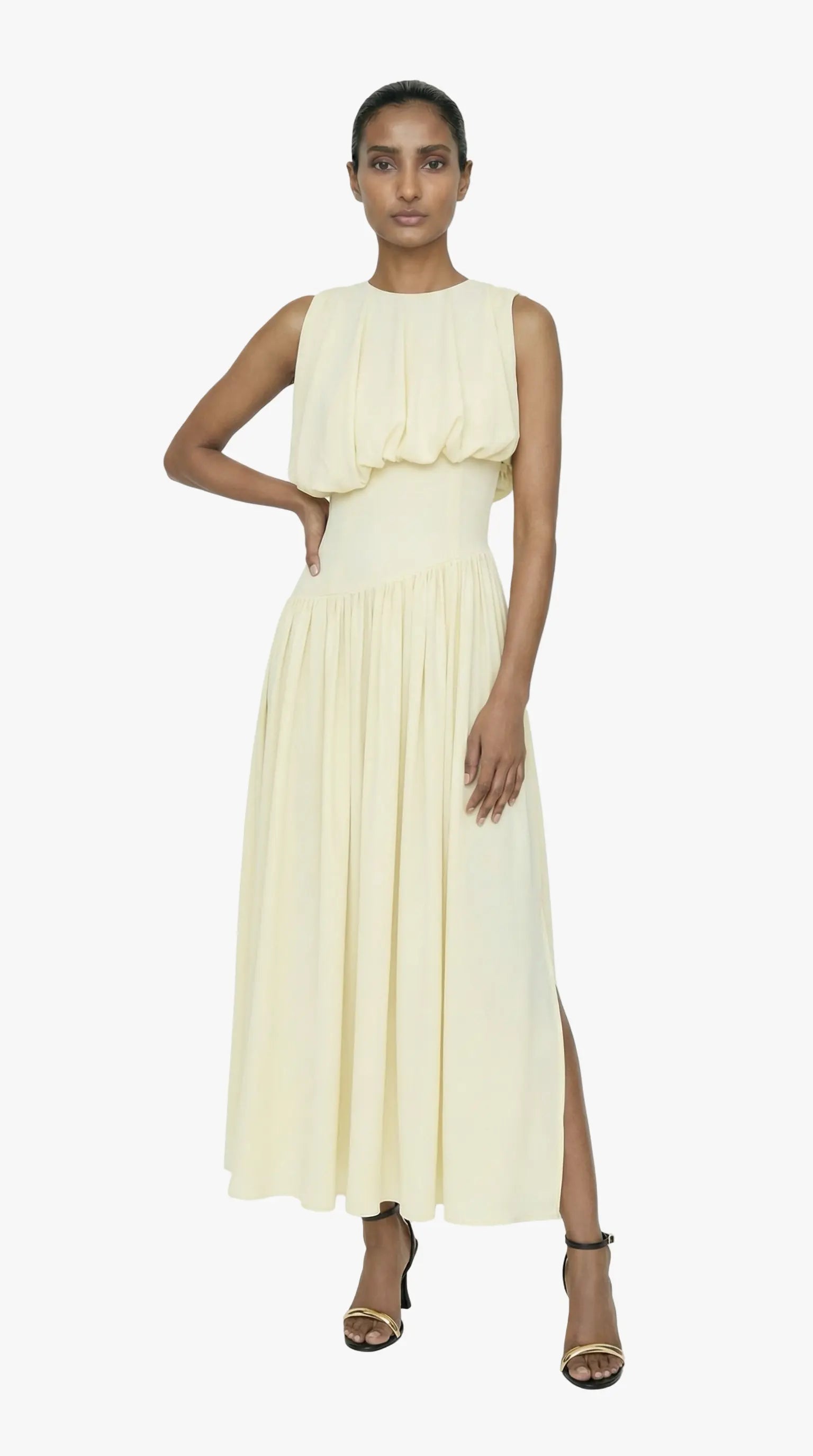 Diana Midi Draped Dress