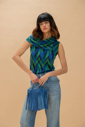 Colors Linate Blue Top