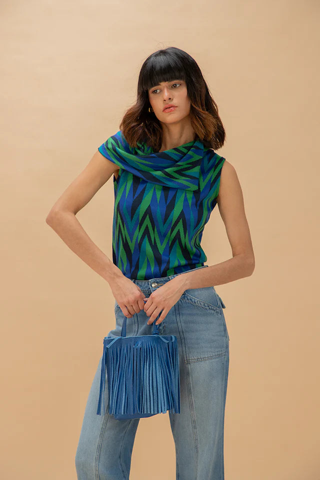 Colors Linate Blue Top