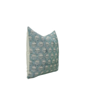 Decorative Hand Made Block Printed Boho Pure Linen Pillow Cover- Chatri