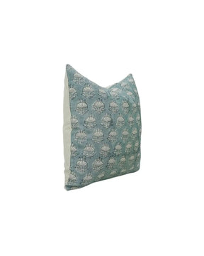 Decorative Hand Made Block Printed Boho Pure Linen Pillow Cover- Chatri