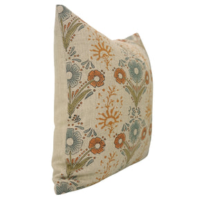 Decorative Print Thick Linen Cushion Cover - Vanshika
