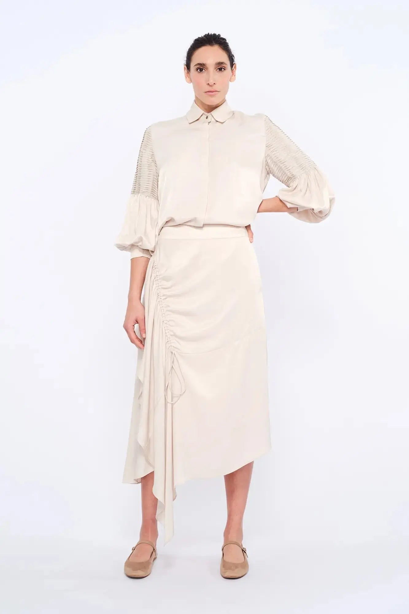 Tilsa Balloon Sleeve Blouse