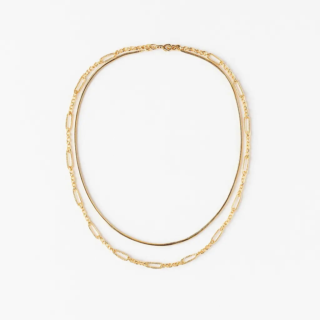 Golden Duo Necklace