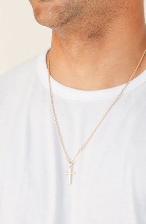 Large Cross Pendant Necklace