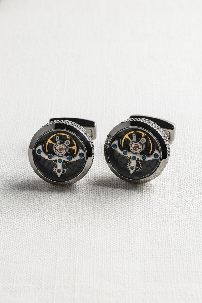 DEJI ENIOLA Horologist Mechanical Cufflinks