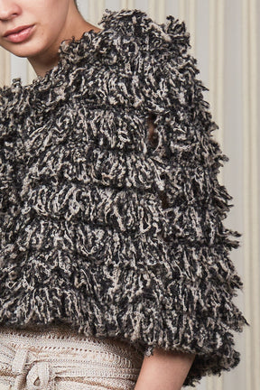 Alondra Vest | Black Melange