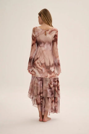 CHAPOLA Dress Print Cafe