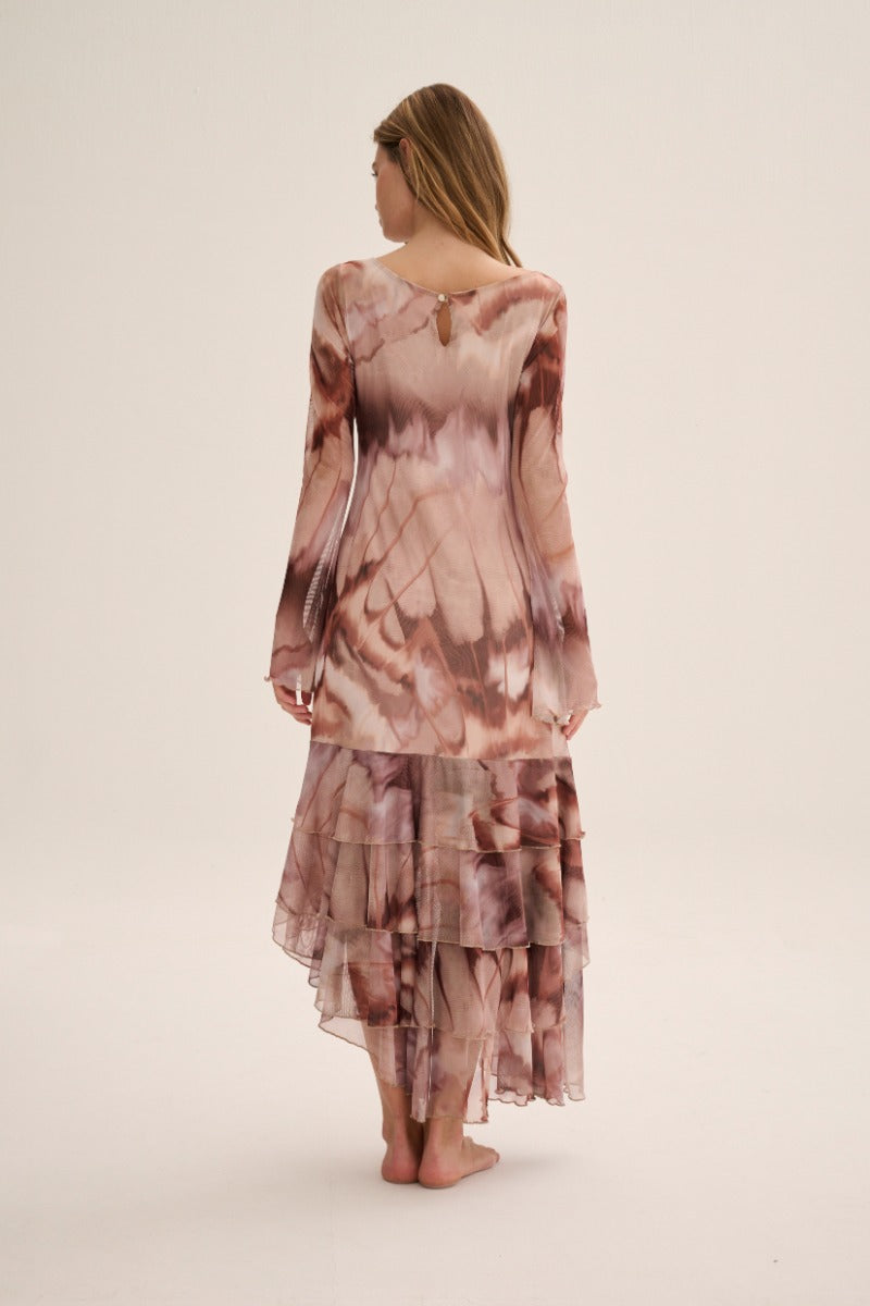 CHAPOLA Dress Print Cafe