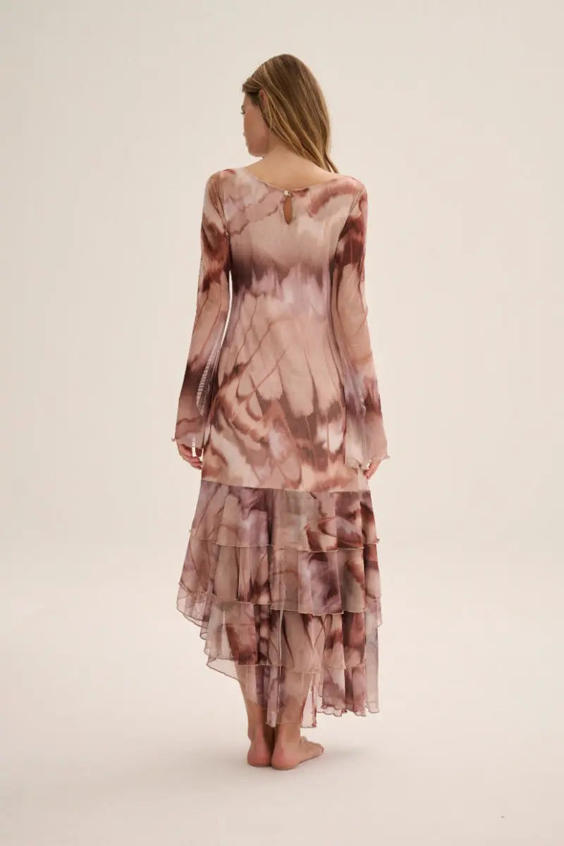 CHAPOLA Dress Print Cafe