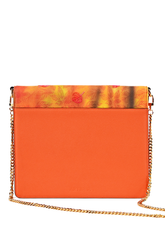 Artepara Autumn Signature Hand-Embroidered Leather Clutch