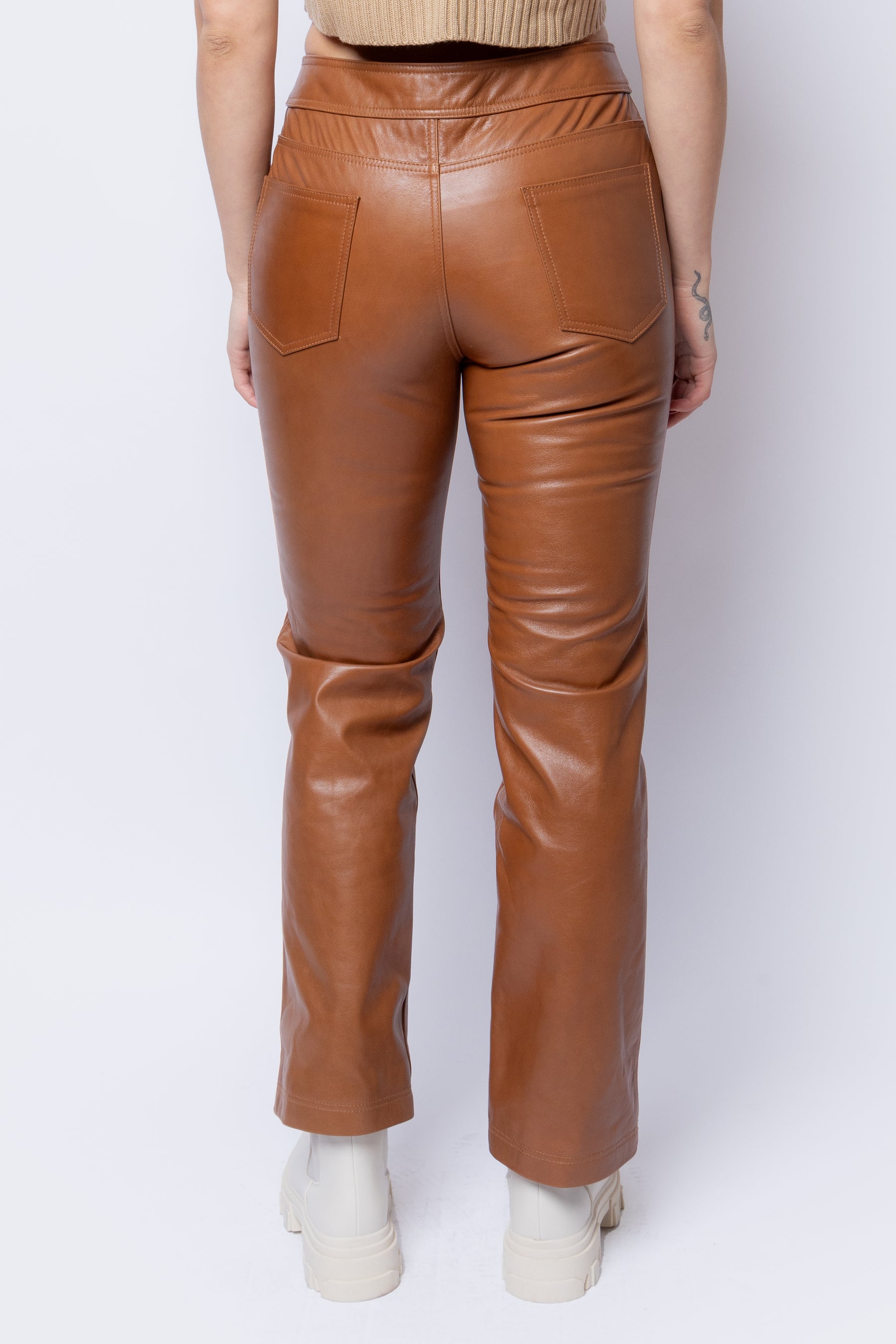 Leather Carabiner Pants