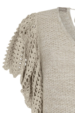 Alejandra Vest | Beige Melange