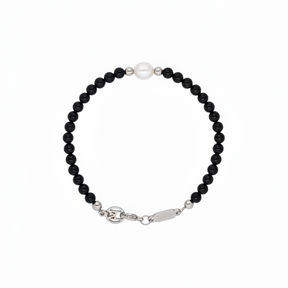 Onyx Pearl Bracelet